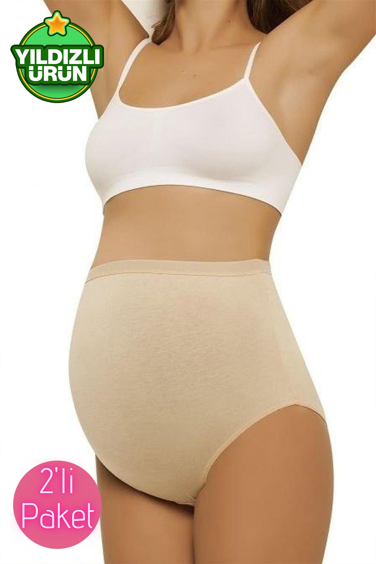 2'li Paket Toparlayıcı Hamile Slip Külot - 5210