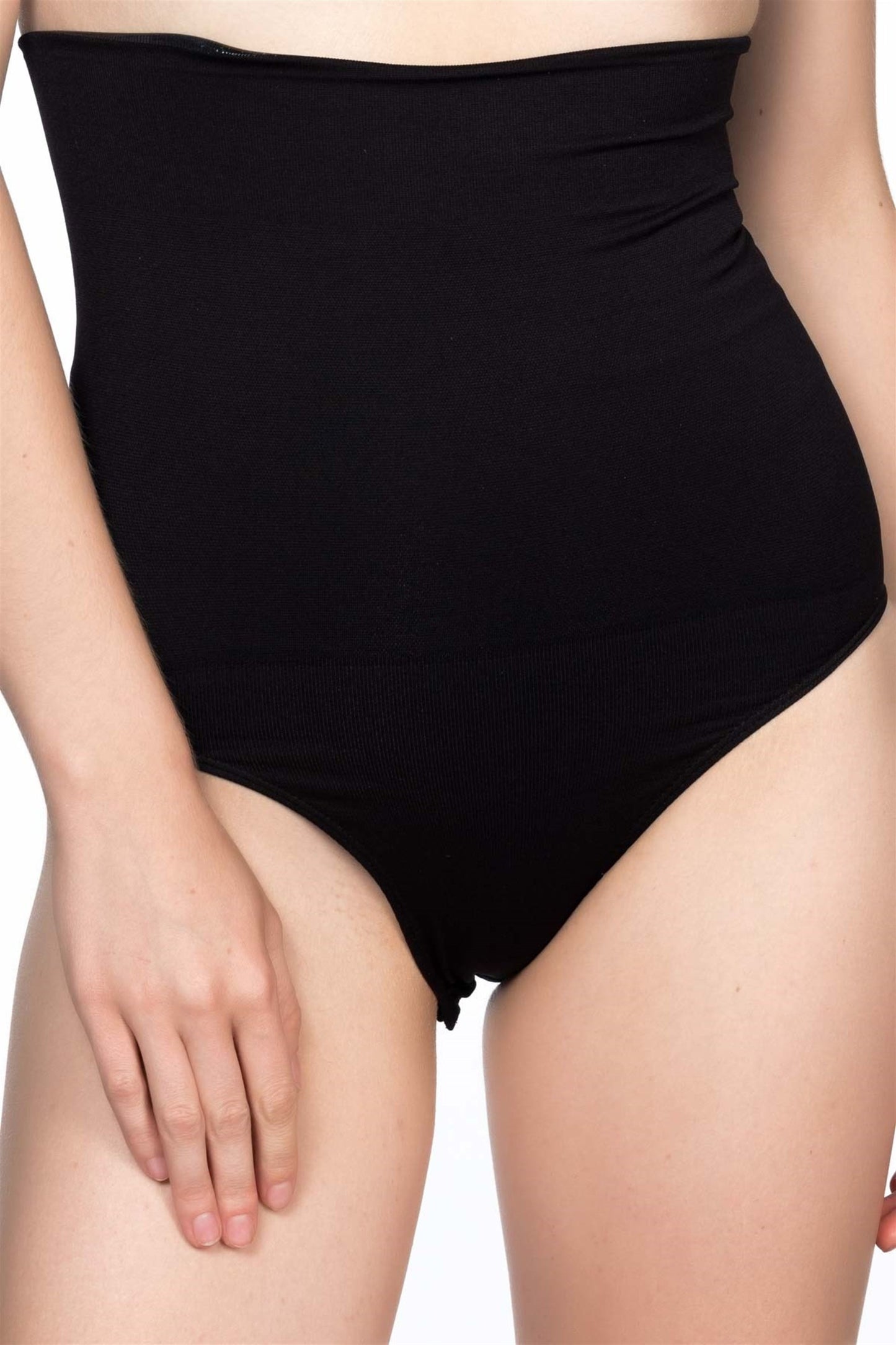 Dikişsiz Double Yüksek Bel Alttan Çıtçıtlı Slip Lohusa Korse-2019