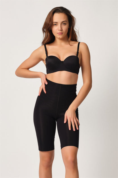 Karyokalı Destekli Uzun Paçalı Lazer Lohusa Korse-2923