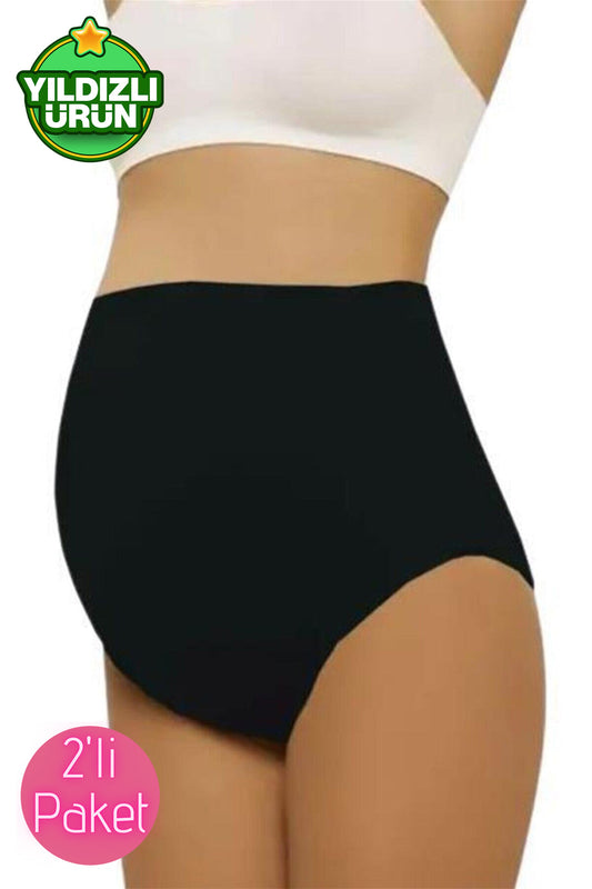 2'li Paket Toparlayıcı Hamile Slip Külot - 5210