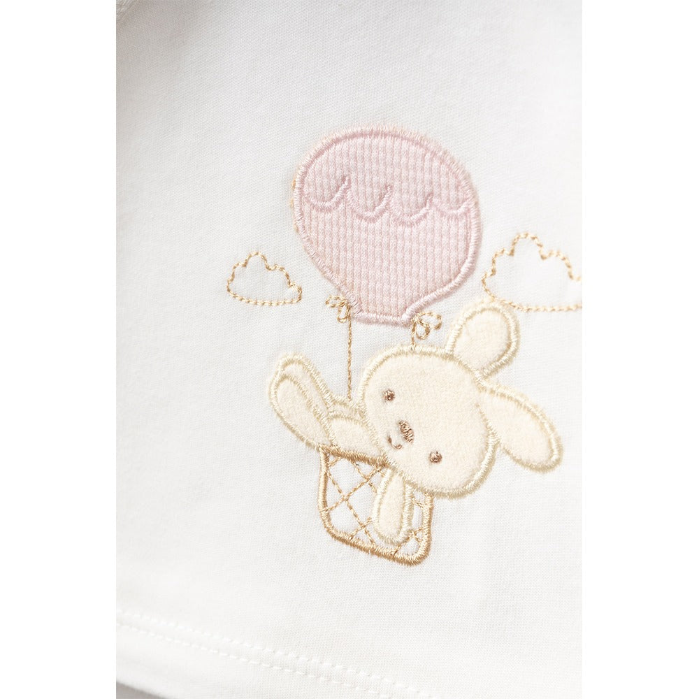 Balon Tutan Tavşan Desenli Hastane Çıkışı 5'Li Pudra - 047.20119.17