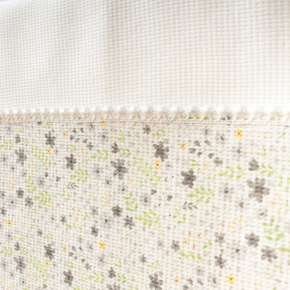 Çiçekli 10'lu Hastane Çıkışı Gri- 001.2106.5