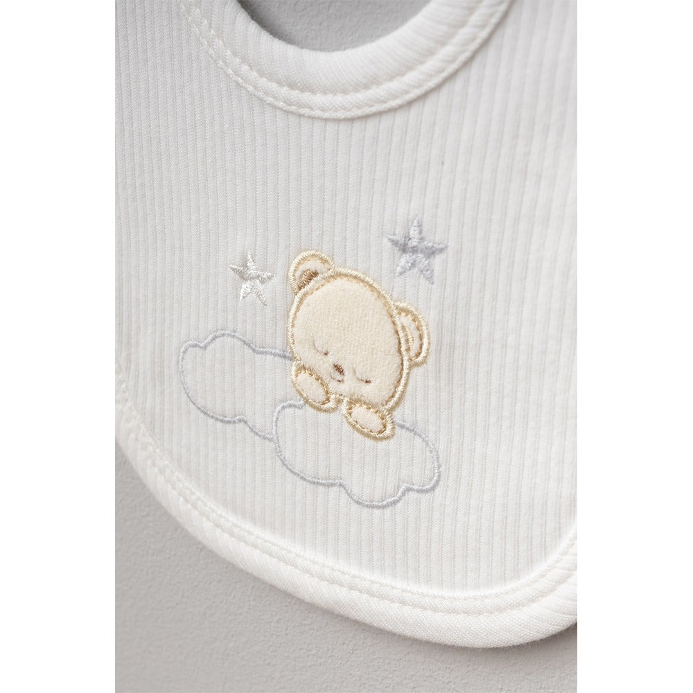 Ayıcık Nakışlı Hastane Çıkışı 5'Li  Ekru - 047.20107.03