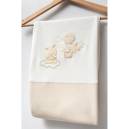 Hastane Çıkışı 10'Lu Balon ve Tavşan Desenli Krem - 047.10110.15