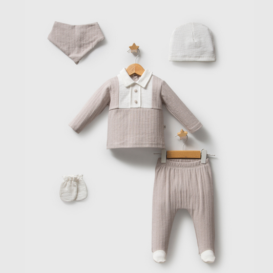 Zıbınlı Önden Çıtçıtlı 5 'Li Takım - 132.5627