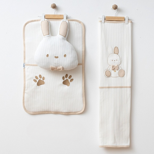 3'lü Tavşanlı Alt Açma Ekru- 001.8812.10