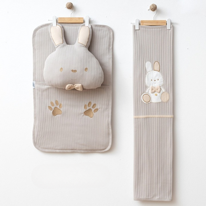 3'lü Tavşanlı Alt Açma Gri - 001.8812.5