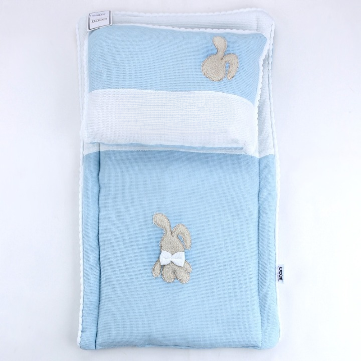 Tavşan Desenli Penye Alt Açma Mavi -001.72097.1