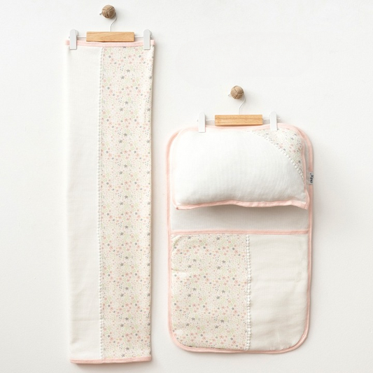 3'lü Wafıl Çiçekli Alt Açma Pembe -  001.8810.2