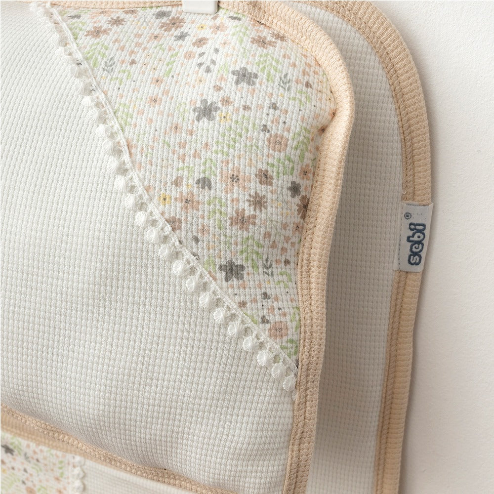 3'lü Wafıl Çiçekli Alt Açma Bej - 001.8810.12