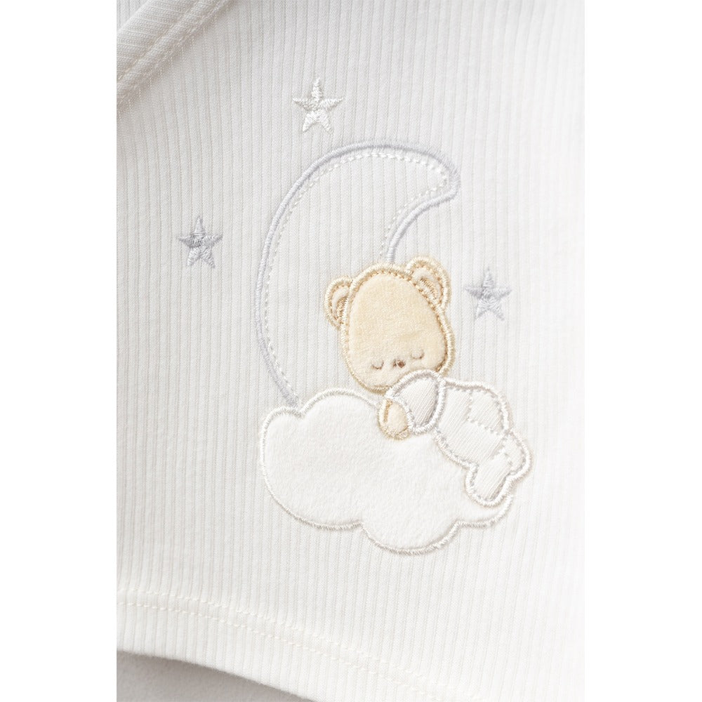 Ayıcık Nakışlı Hastane Çıkışı 5'Li  Ekru - 047.20107.03