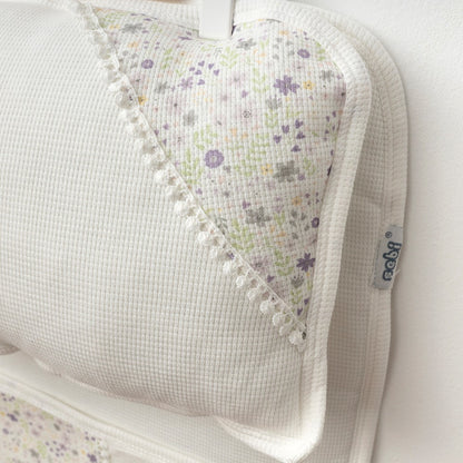 3'lü Wafıl Çiçekli Alt Açma Ekru - 001.8810.10