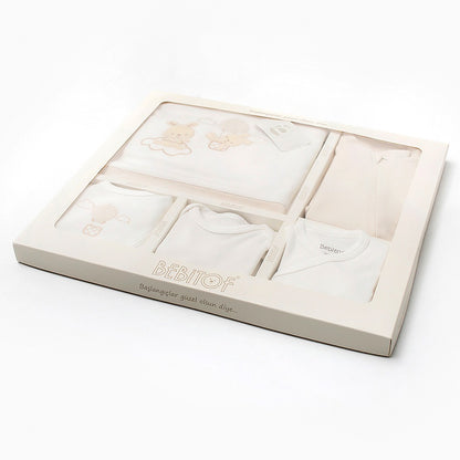 Hastane Çıkışı 10'Lu Balon ve Tavşan Desenli Krem - 047.10110.15