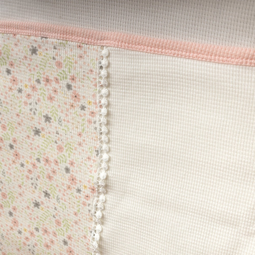 3'lü Wafıl Çiçekli Alt Açma Somon - 001.8810.10