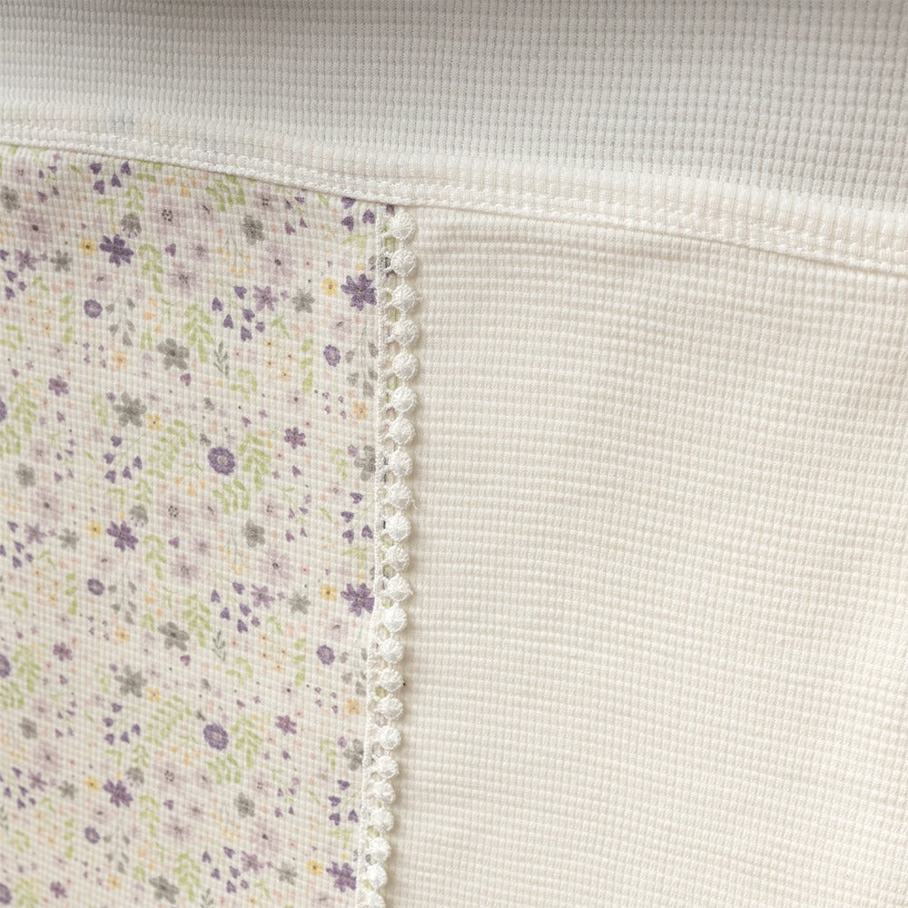 3'lü Wafıl Çiçekli Alt Açma Ekru - 001.8810.10