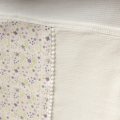 3'lü Wafıl Çiçekli Alt Açma Ekru - 001.8810.10