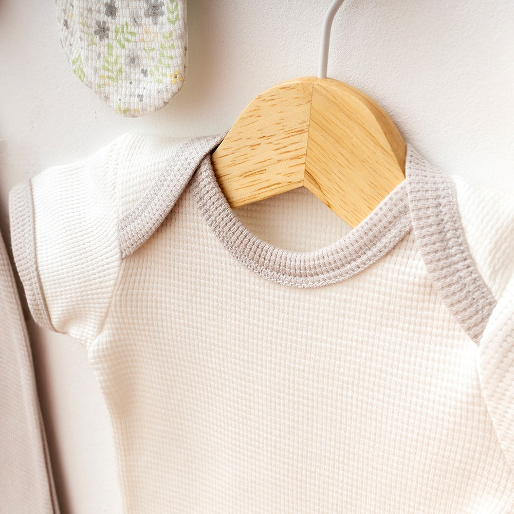 Çiçekli 10'lu Hastane Çıkışı Gri- 001.2106.5