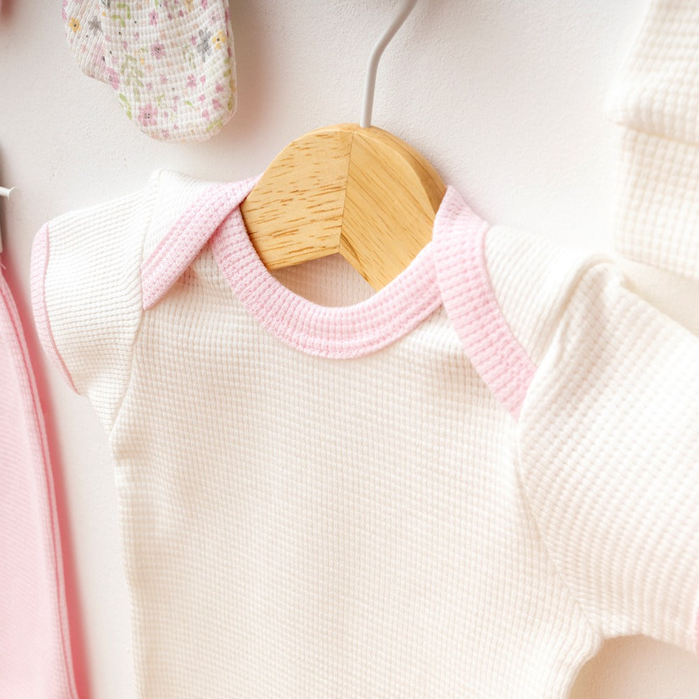 Çiçekli 10'lu Hastane Çıkışı Pembe - 001.2106.2