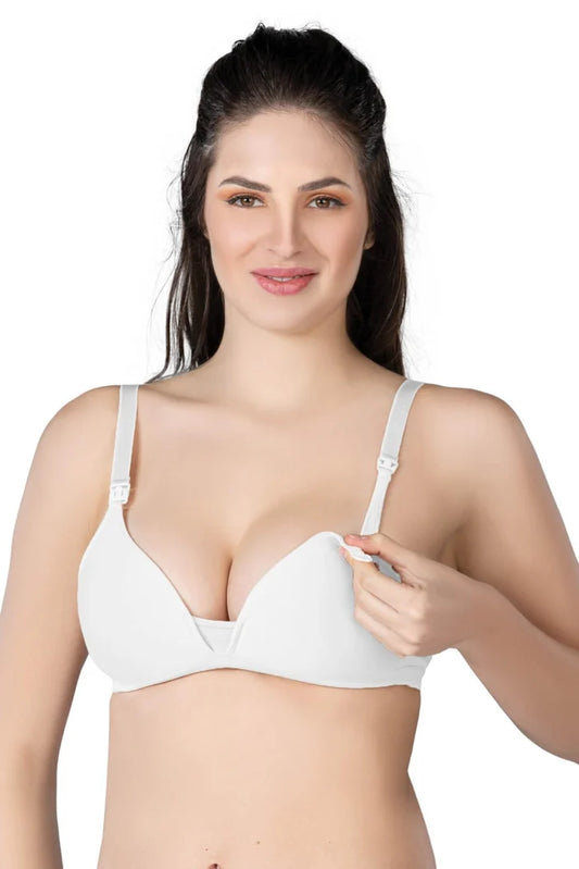 Lohusa Hamile Modal Cotton Kaplı Emzirme Özellikli Sütyeni  - 1422