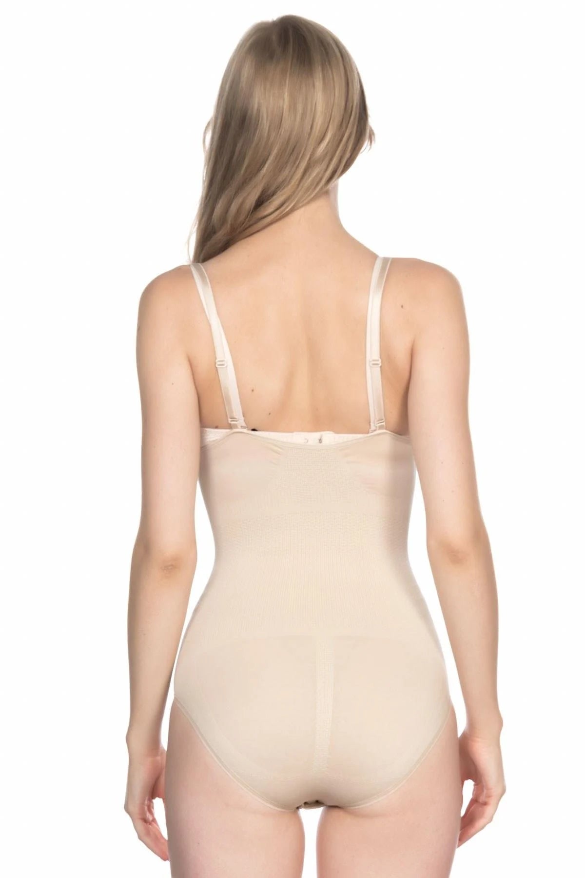 Göğüs Dekolteli Dikişsiz  Slip Çıtçıtlı Body Lohusa Korse-2023