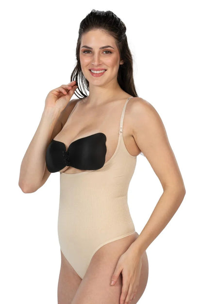 Lohusa Hamile Göğüsü Açık String Body Korse - 2076