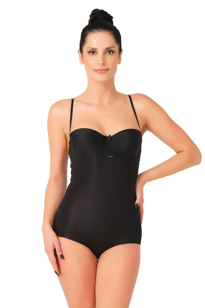 Lohusa Hamile Lazer Kesim Göğsü Açık Slip Korse - 2723