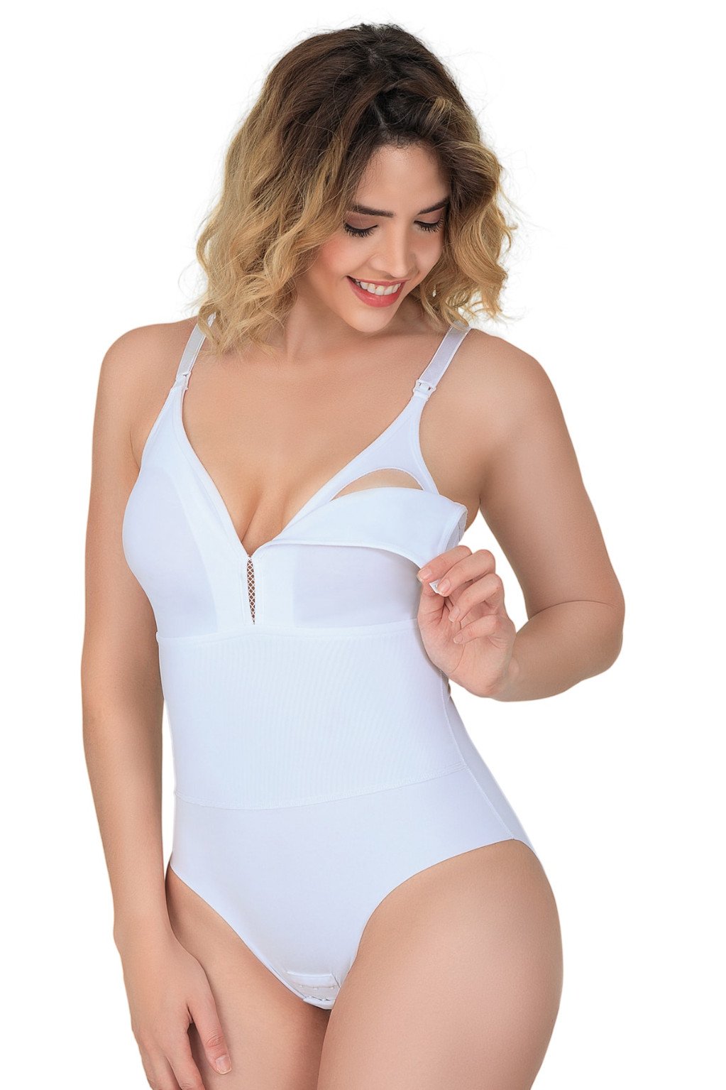 Sırt Destekli Body Korse Emzirme Atleti -2944